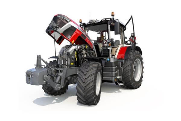 3. Massey Ferguson MF 8S: Tractor de alto rendimiento para agricultura